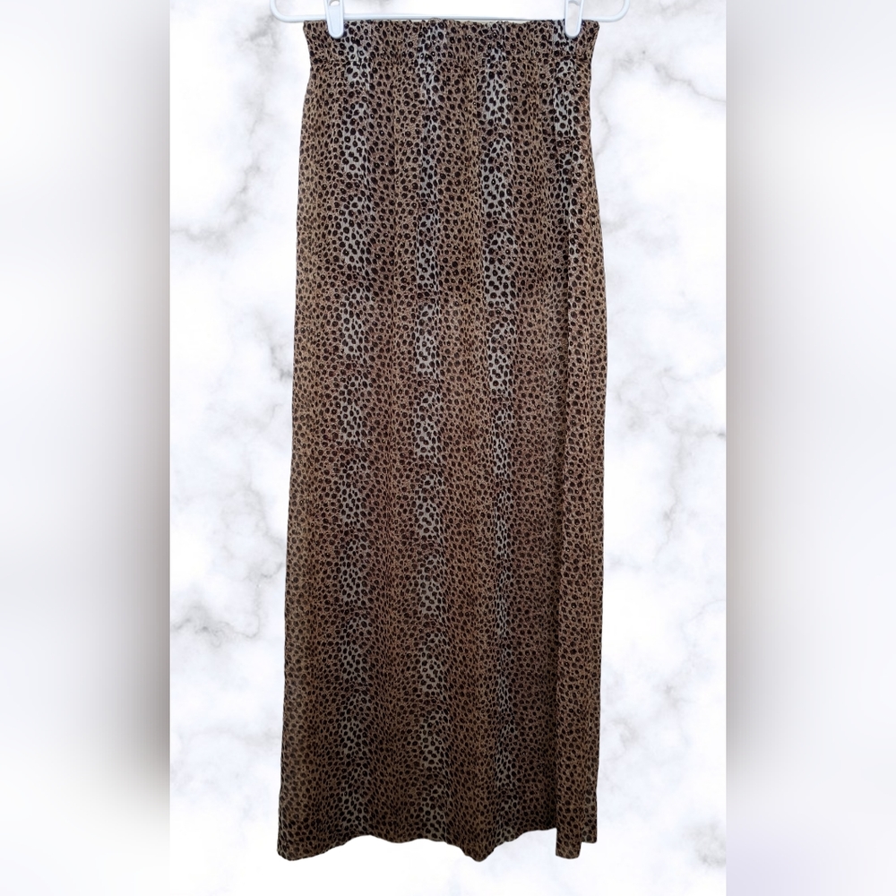 Forever 21 Cheetah Animal Print Skirt